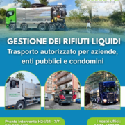 Gestione dei rifiuti liquidi e trasporto autorizzato per aziende ed enti pubblici