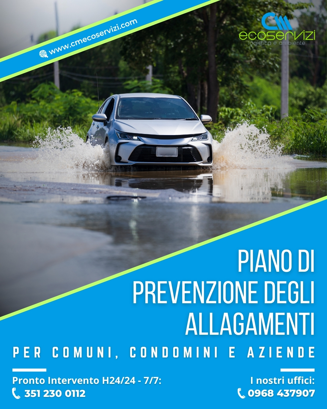 Piano di prevenzione degli allagamenti per comuni, condomini e aziende